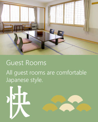 Lobby, rooms, dining, banquet