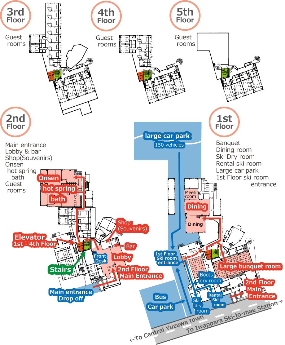 Floor map