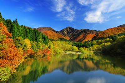 Daigenta Canyon autumun